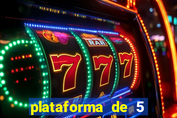 plataforma de 5 reais jogo do tigre